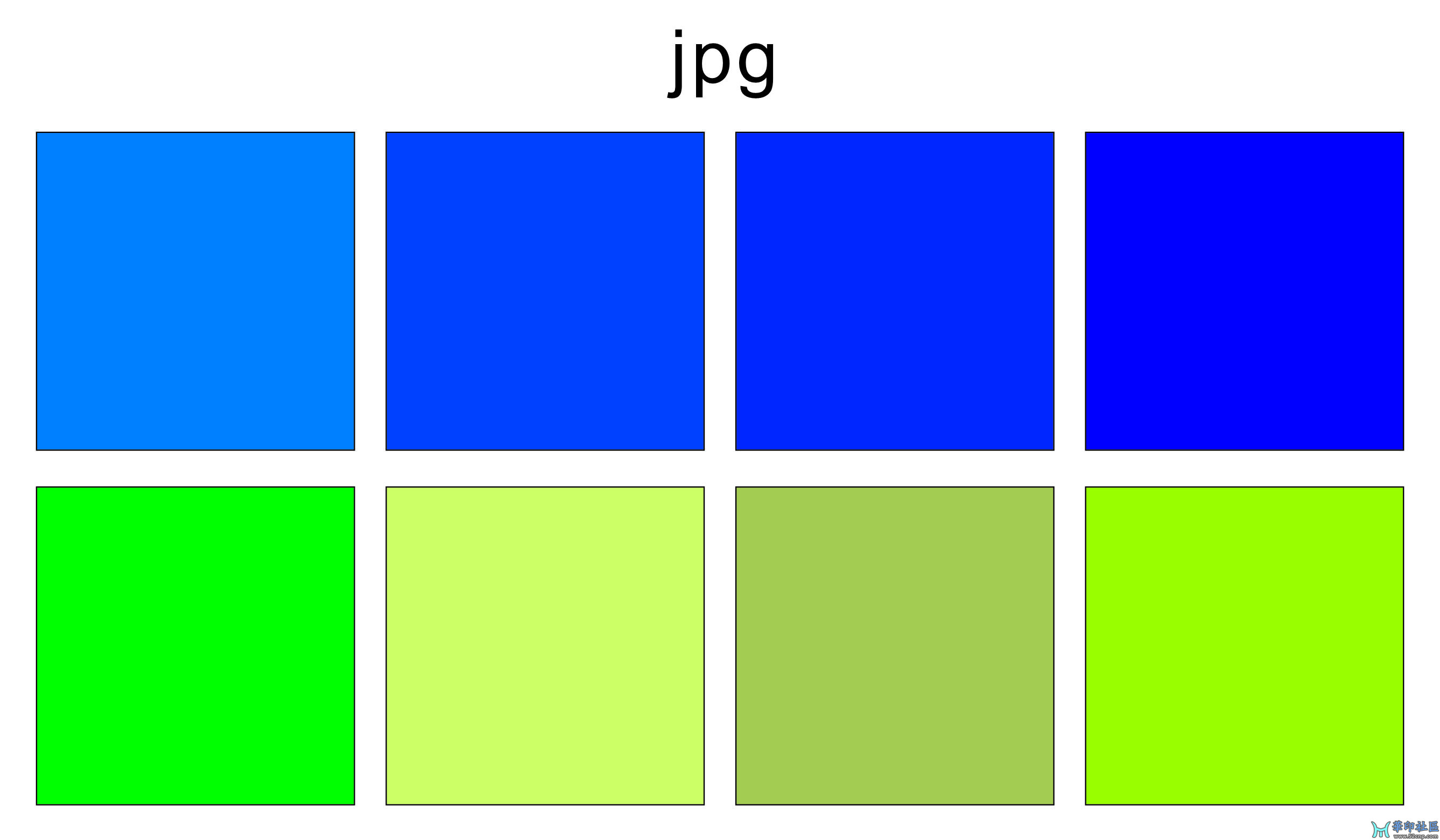 导出jpg的颜色