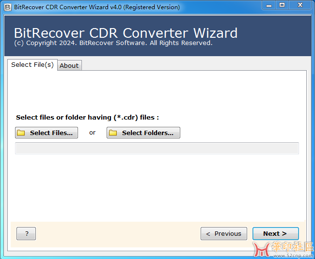CDR文件格式转换器 BitRecover CDR Converter Wizard 4.0{tag}(1)
