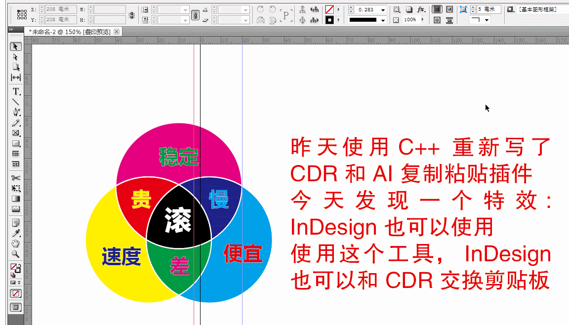 InDesign 和 CorelDRAW 复制粘贴工具 和演示动画{tag}(2)