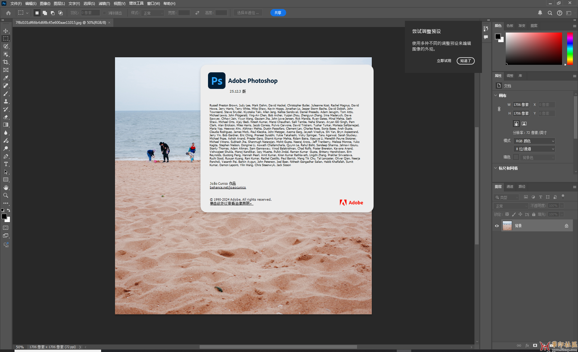 官方特别版 Photoshop 2024 25.12.3.1067 安装版+便携版（2025/4/29）{tag}(2)