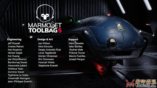 八猴渲染器软件 Marmoset Toolbag 5.02b1 Win破解版下载{tag}(1)