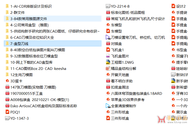 包装结构设计大全-包含结构，印刷，材料，工艺，刀模{tag}(4)