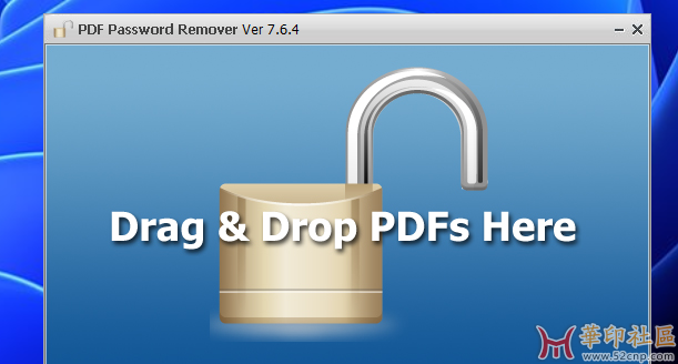 PDF 密码清除工具 PDF Password Remover 7.6.4 Portable{tag}(1)